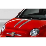 Fiat 500 Abarth 695 pasy na maske tył i dach