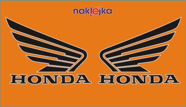 Honda logo na zbiornik paliwa naklejkasklep